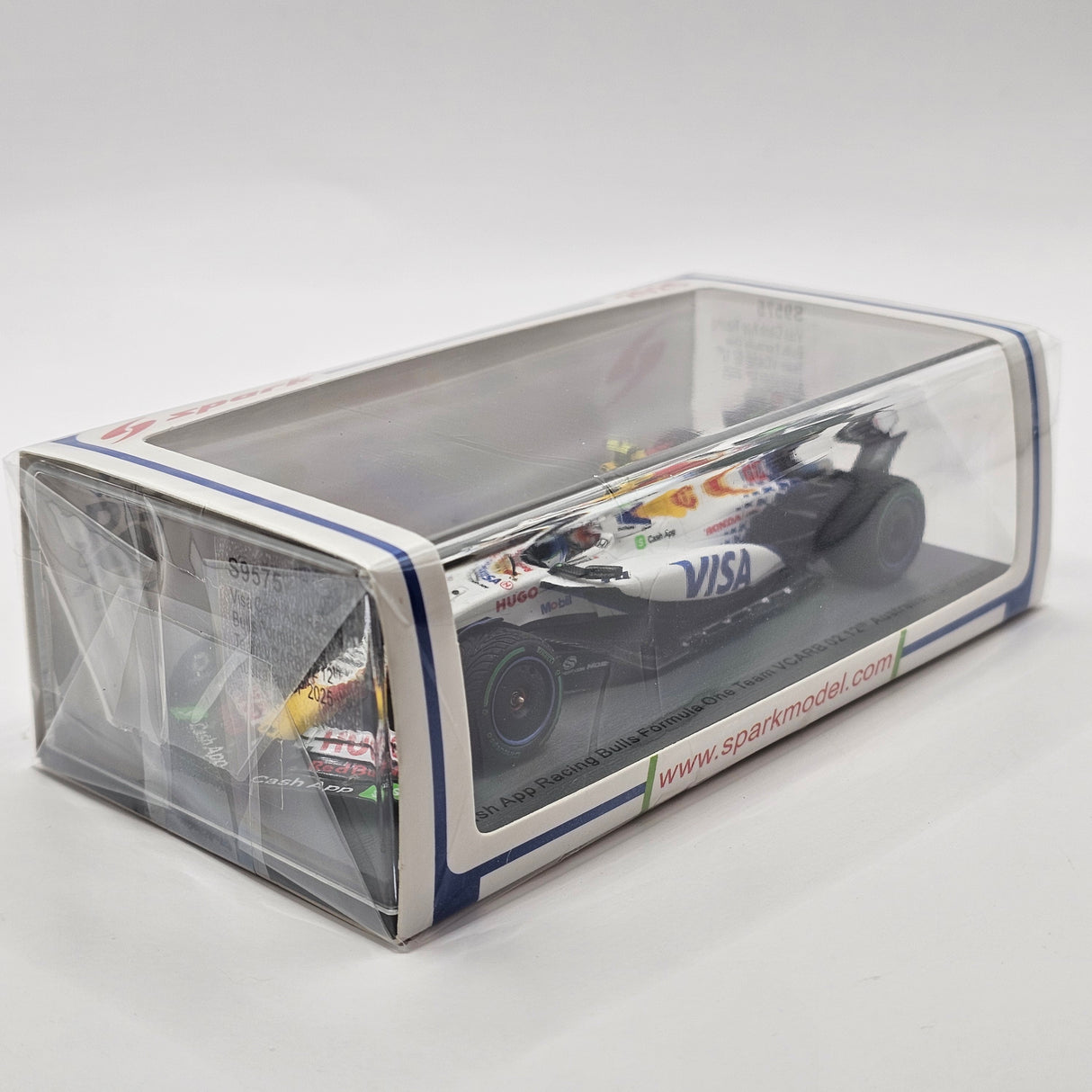 Spark Racing Bulls Honda RBPT VCARB 02 #22 Yuki Tsunoda 12th Australian GP 2025 1/43 Scale