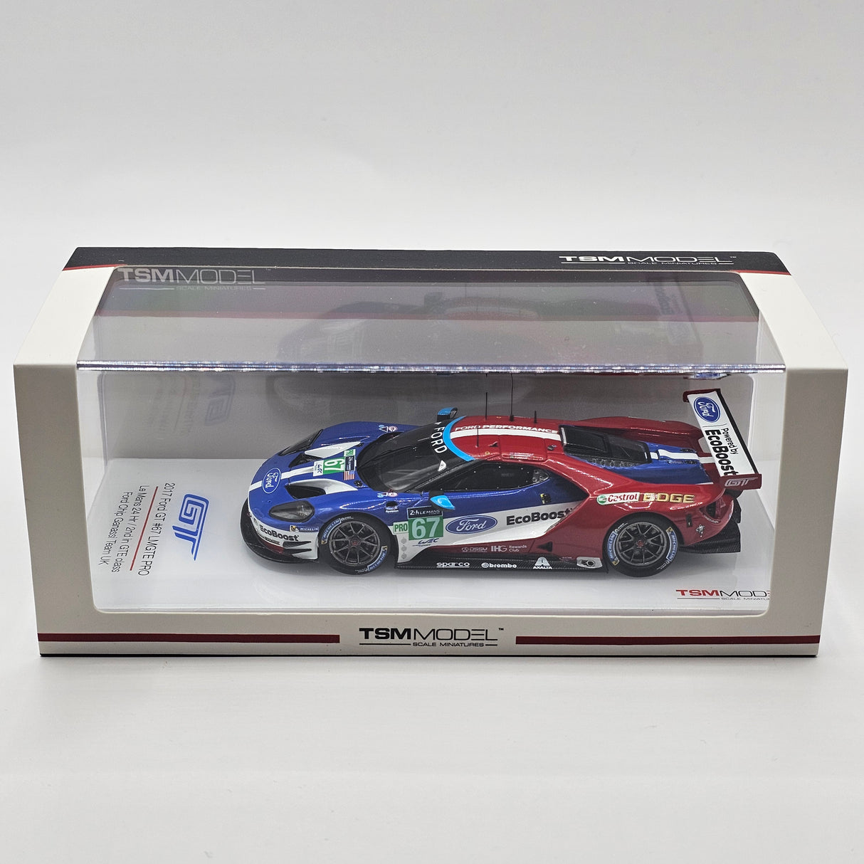 Truescale TSM Ford GT #67 Team Ganassi UK Le Mans 2017 LMGTE Pro 2nd 1/43 Scale