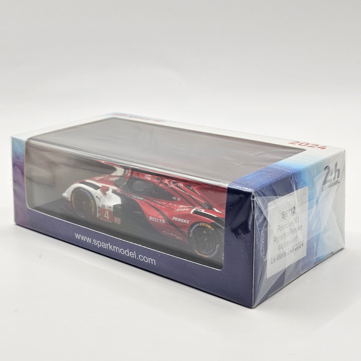 Spark Porsche 963 #4 Porsche Penske Motorsport 24Hrs Le Mans 2024 1/43 Scale S9112