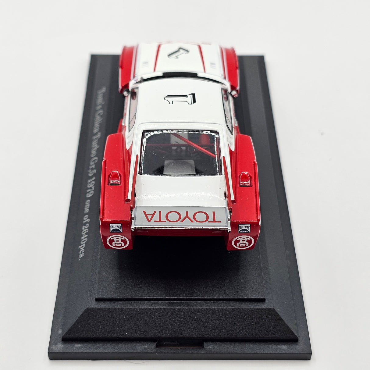 EBBRO Toyota Celica Liftback Turbo Gr.5 Silhouette Series #1 TOM'S 1979 1/43 Scale