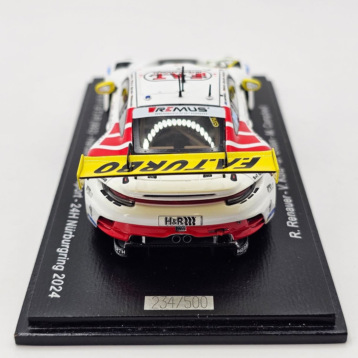 Spark Porsche 911 GT3 R #5 Herberth Motorsport 24Hrs Nurburgring 2024 1/43 Scale
