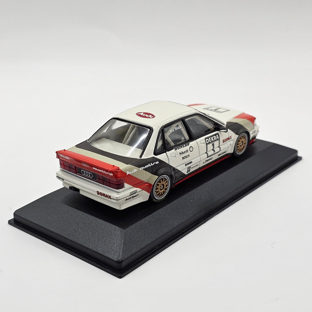 Minichamps Audi V8 Quattro #1 Hans Stuck DTM 1991 1/43 Scale