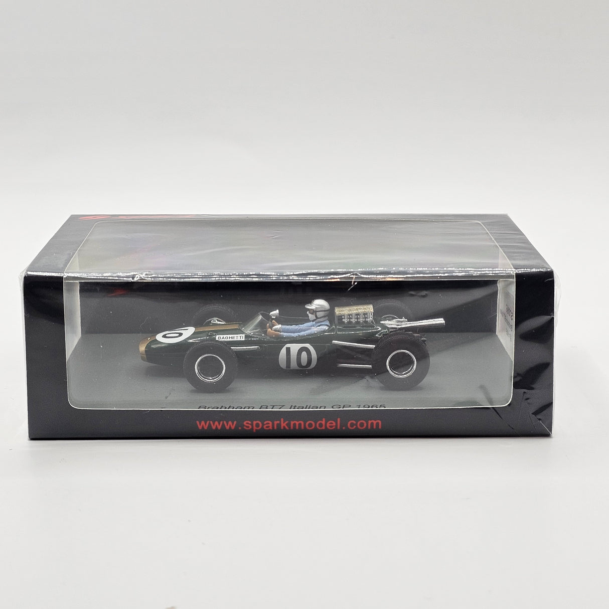 Spark Brabham BT7 #10 Giancarlo Baghetti Italian GP 1965 1/43 Scale S7086