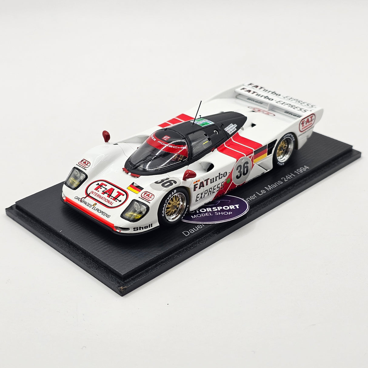 Spark Porsche Dauer 962 #36 Le Mans Porsche Team 24Hrs Le Mans 1994 Winner 1/43 Scale