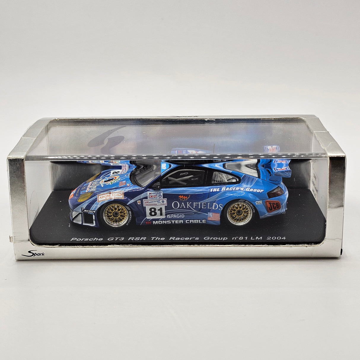 Spark Porsche 911 GT3-RSR #81 The Racer's Group 24Hrs Le Mans 2004 1/43 Scale S0922