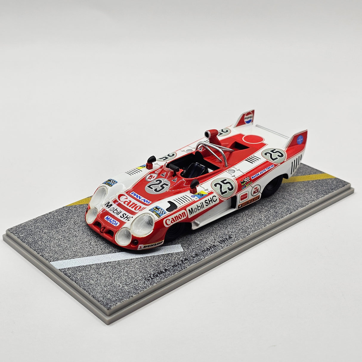 Spark Sigma MC74 #25 Sigma Automotive Le Mans 24Hrs 1974 Rotary History 1/43 Scale
