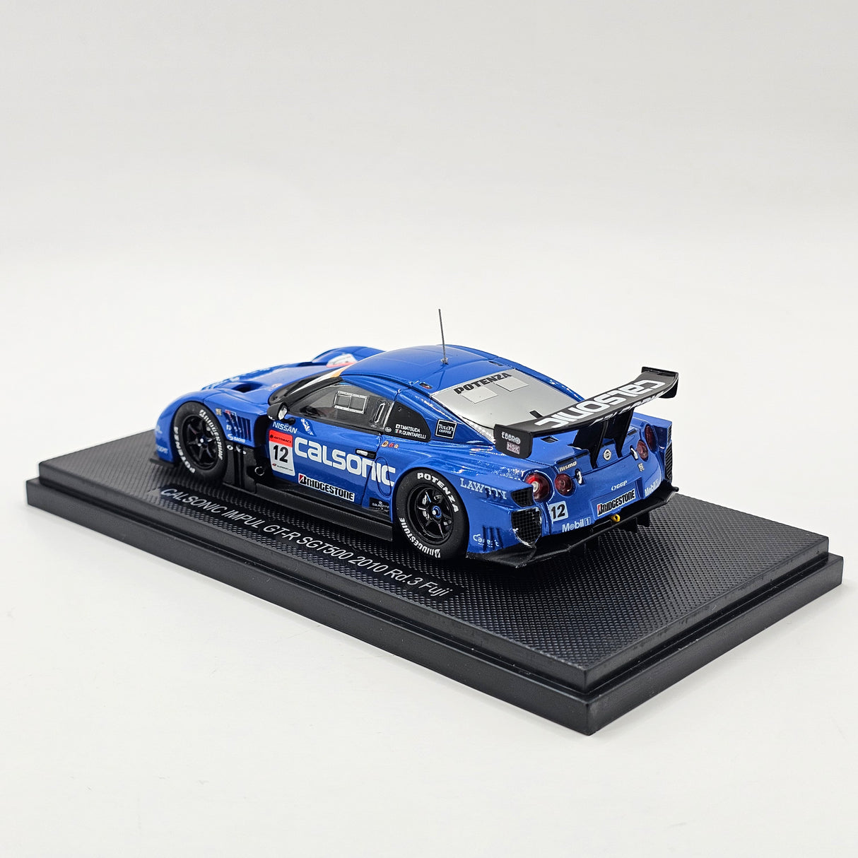 EBBRO Nissan GT-R #12 Calsonic Impul Super GT GT500 Rd.3 Fuji 2010 1/43 Scale