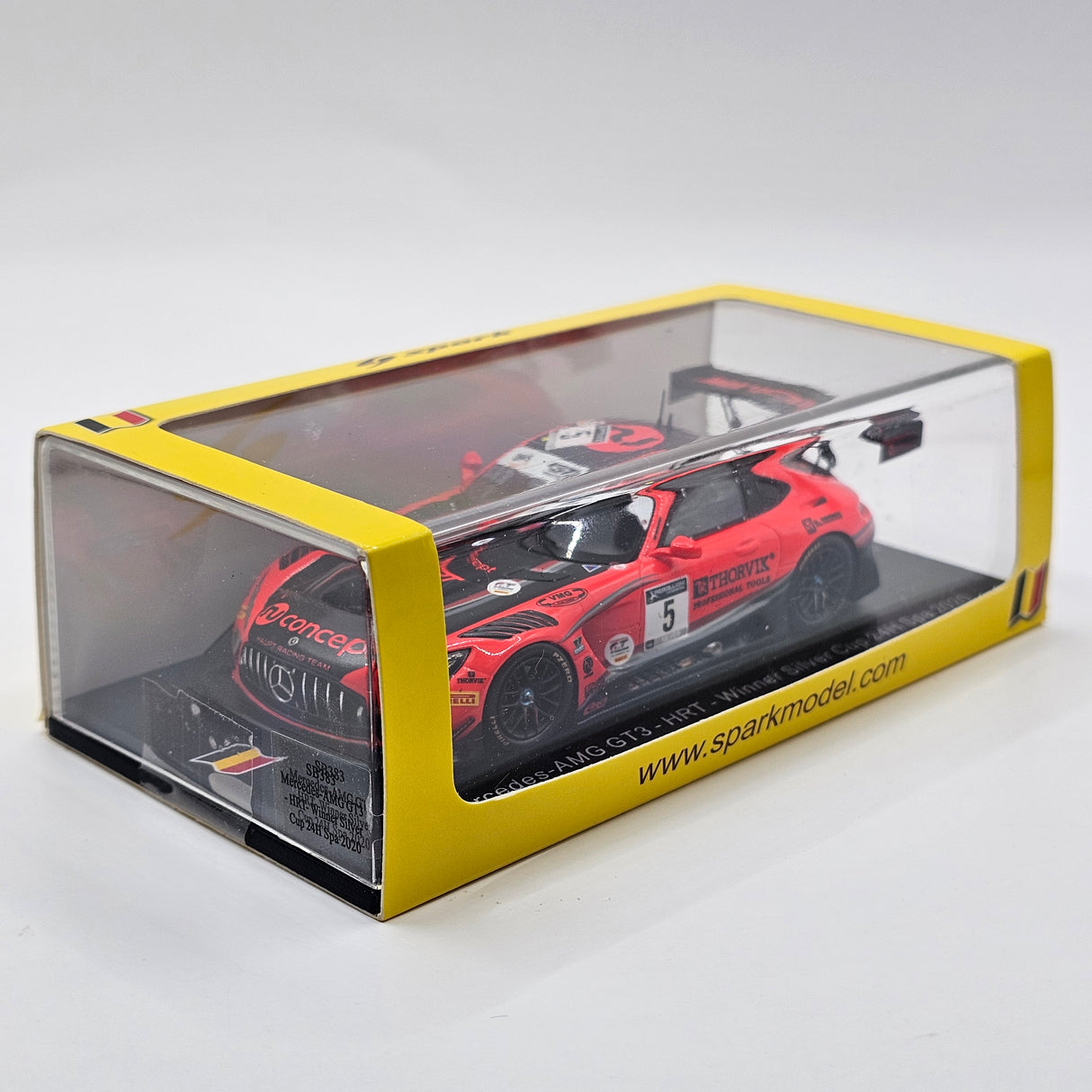 Spark Mercedes-AMG GT3 #5 Haupt Racing Team Silver Winner 24Hrs Spa 2020 1/43 Scale