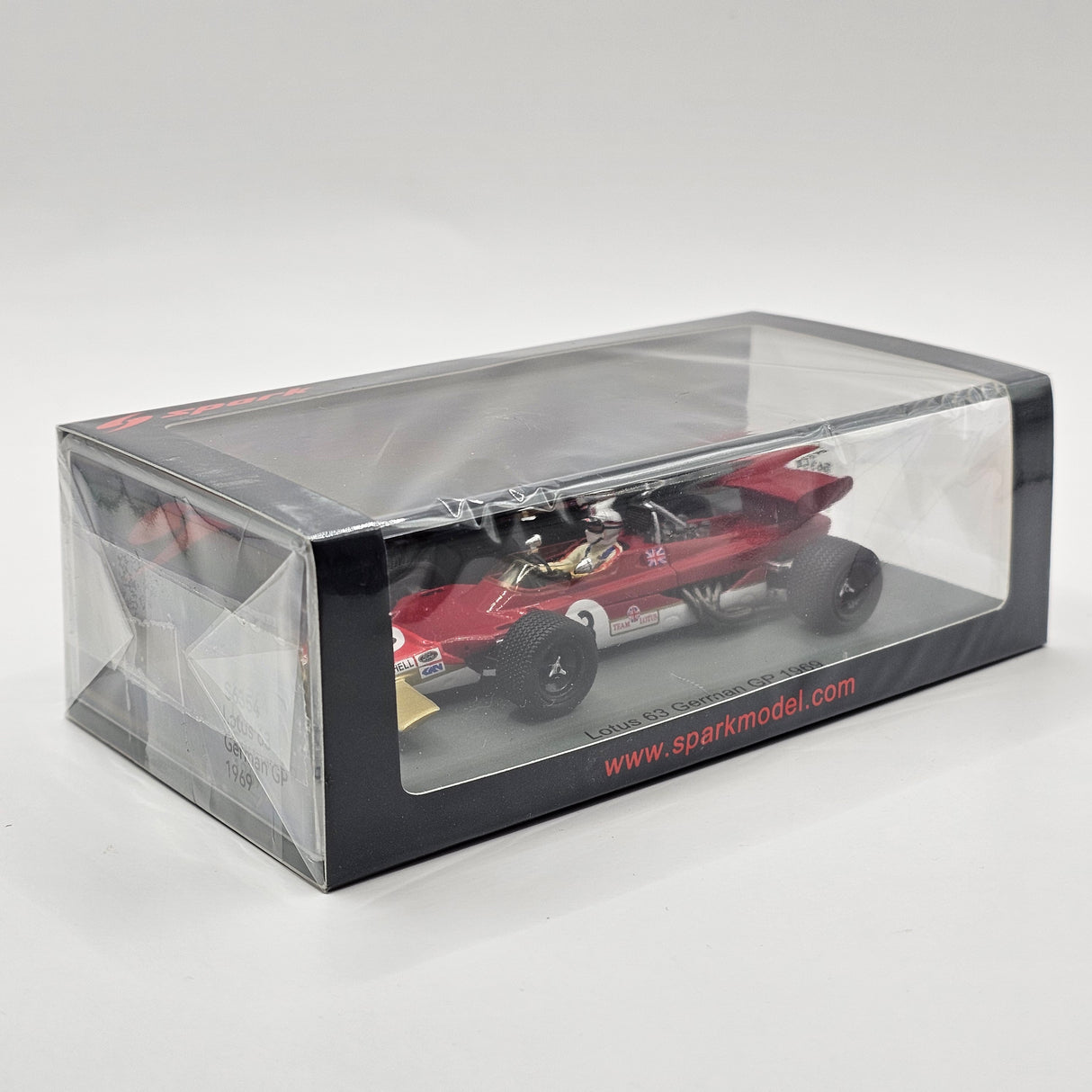 Spark Lotus 63 #3 Mario Andretti German GP 1969 1/43 Scale S6354