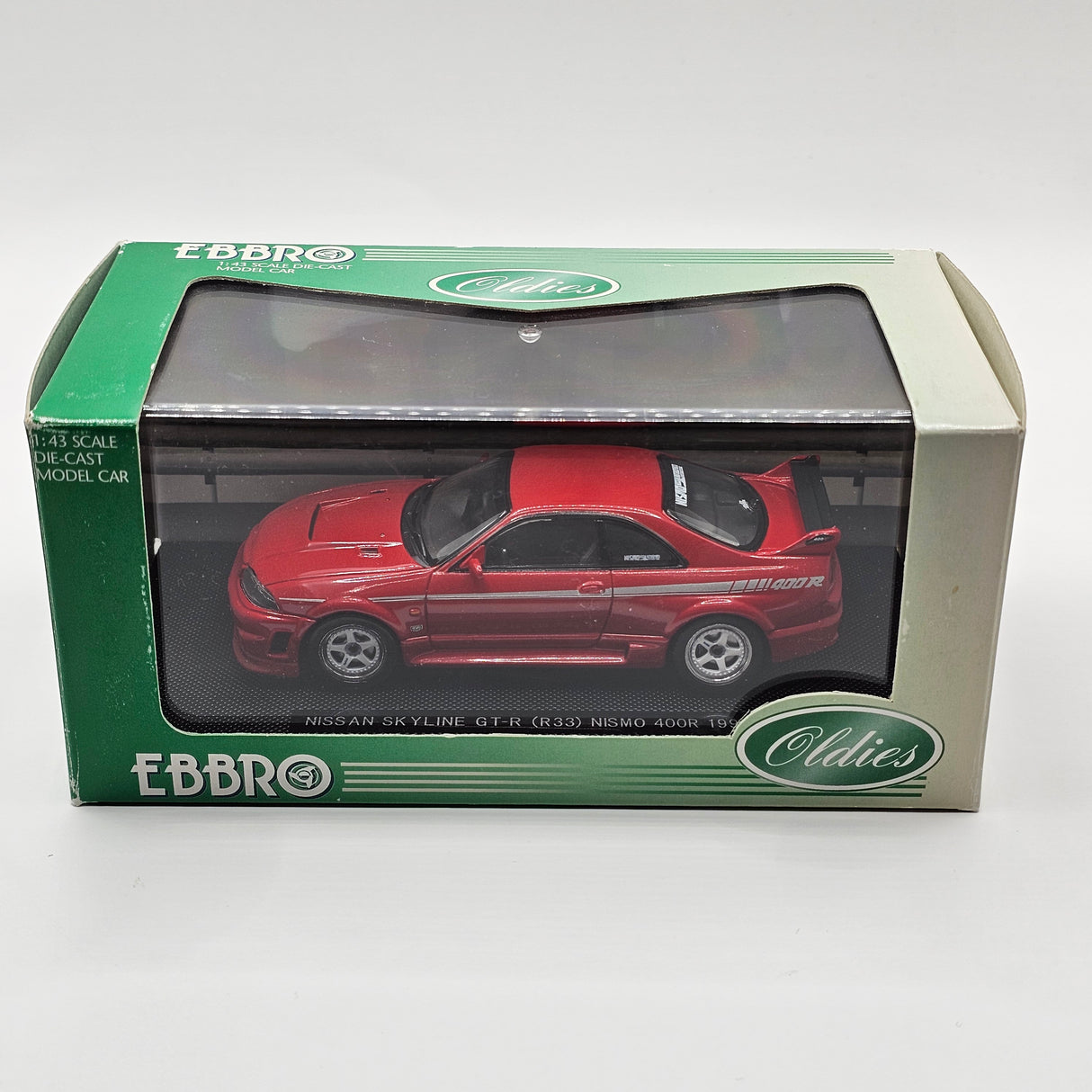 EBBRO Nissan Skyline NISMO 400R R33 GT-R 1996 Red 1/43 Scale