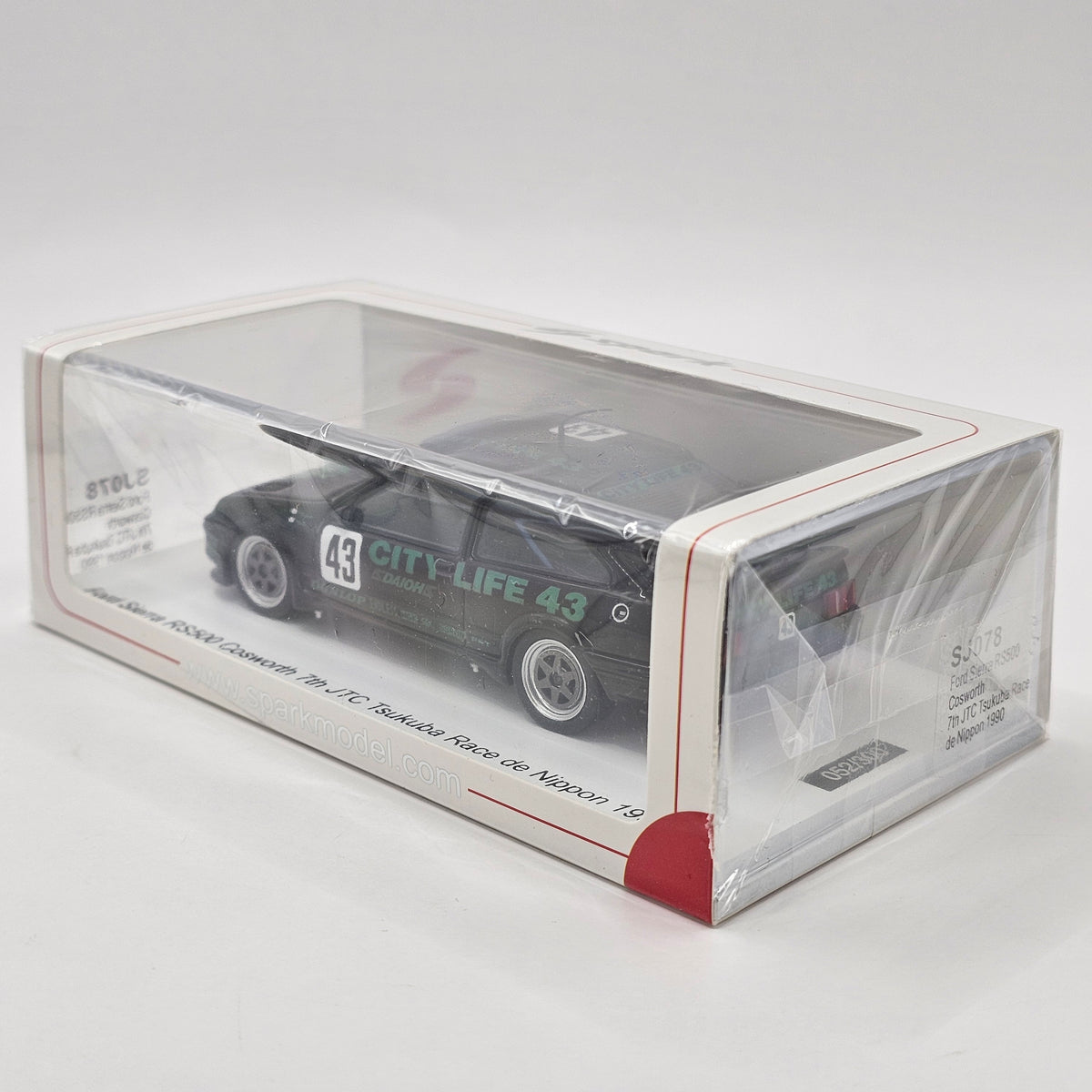 Spark Ford Sierra RS500 Cosworth #43 City Life 43 JTC 1990 1/43 Scale