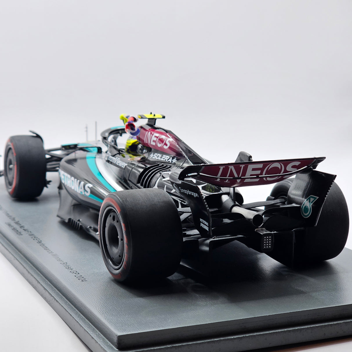 Spark Mercedes-AMG F1 W15 #44 Hamilton Winner British F1 GP 2024 1/18 18S999