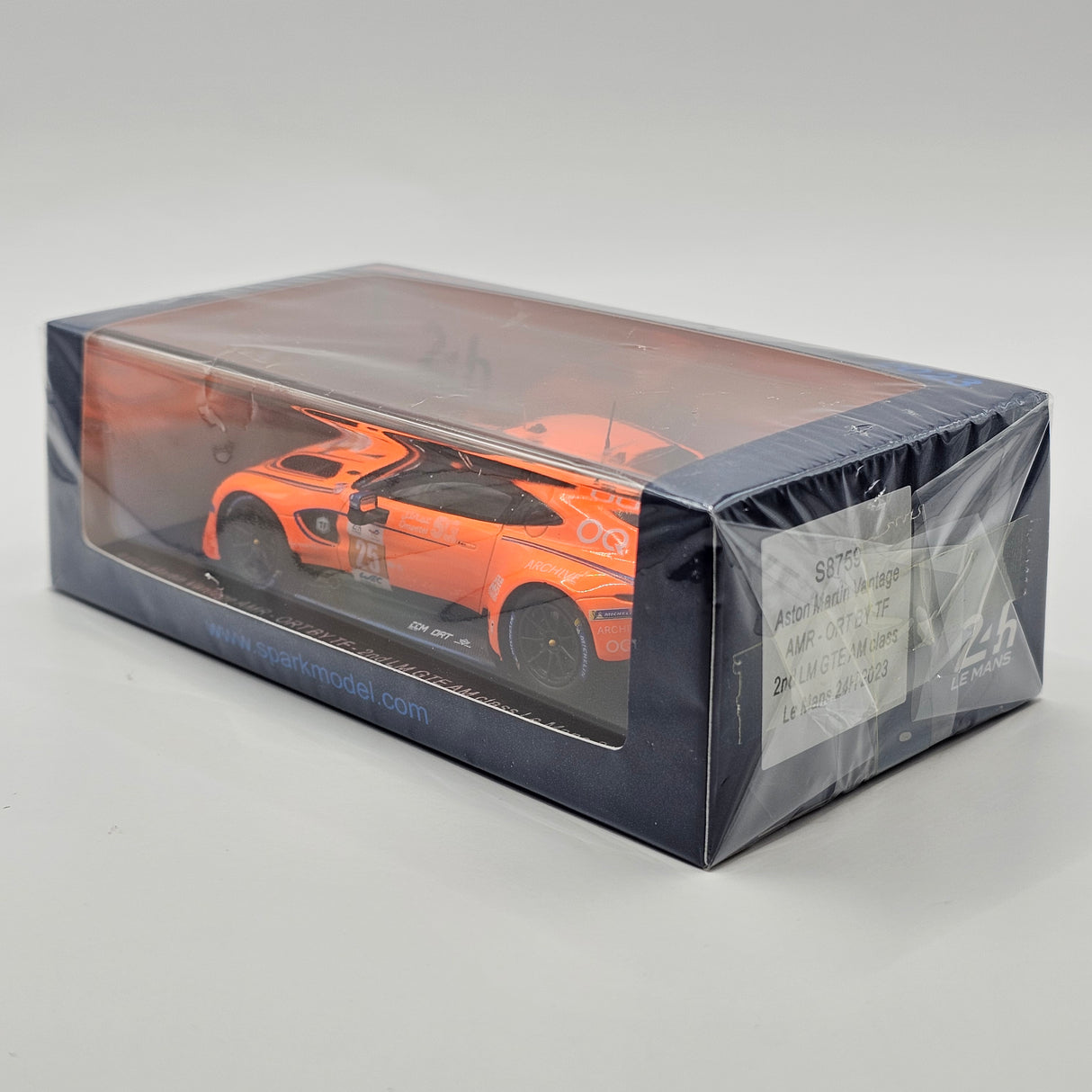 Spark Aston Martin Vantage AMR #25 ORT by TF 24Hrs Le Mans 2023 AM Class 2nd 1/43 Scale