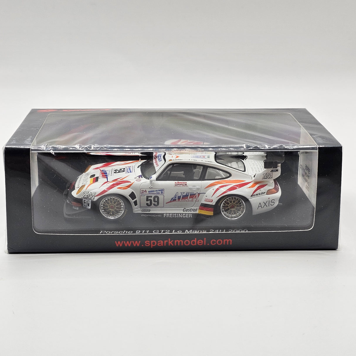 Spark Porsche 911 GT2 #59 Freisinger Motorsport Le Mans 24H 2000 S9935