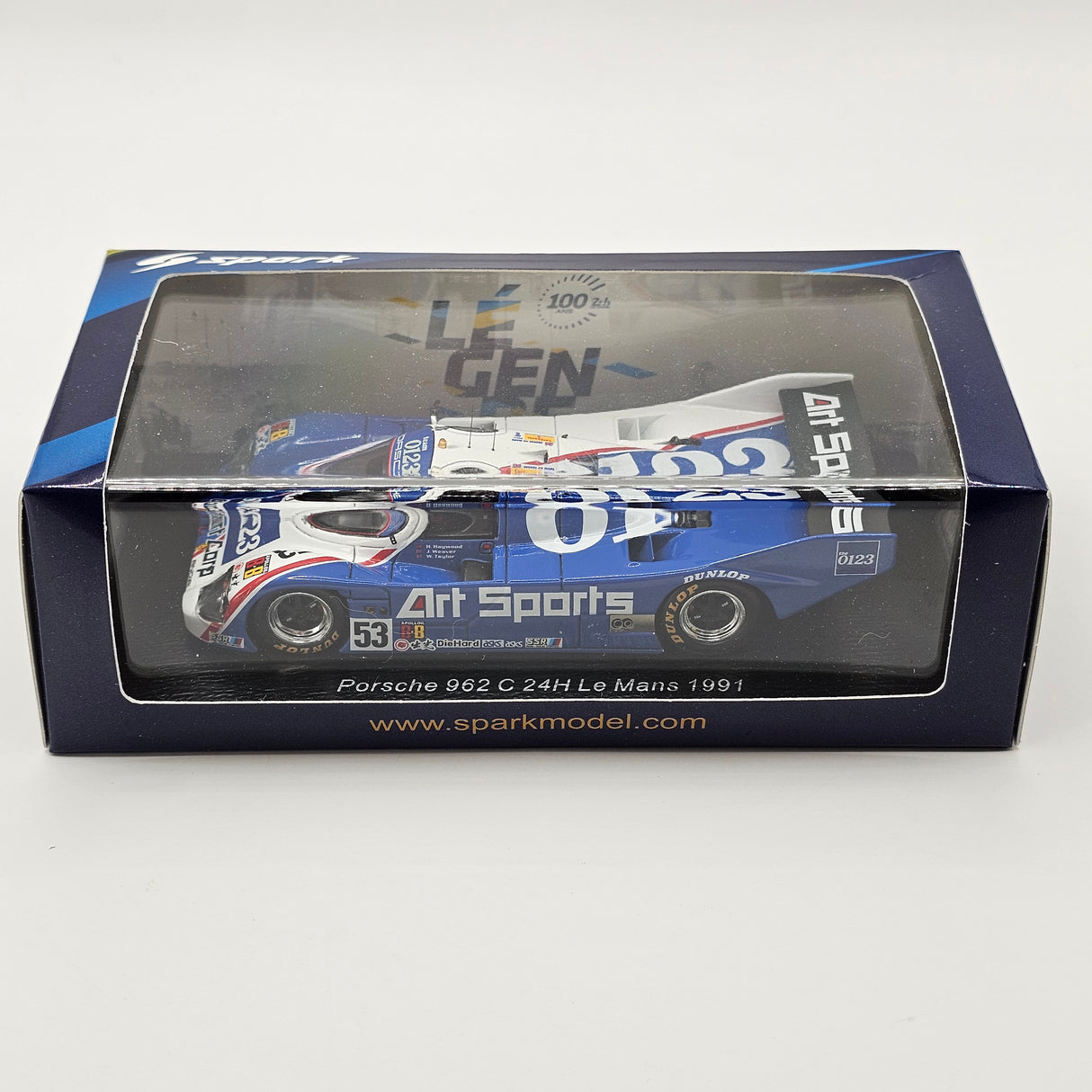 Spark Porsche 962C #53 Team Schuppan 24Hrs Le Mans 1991 1/43 Scale S9890