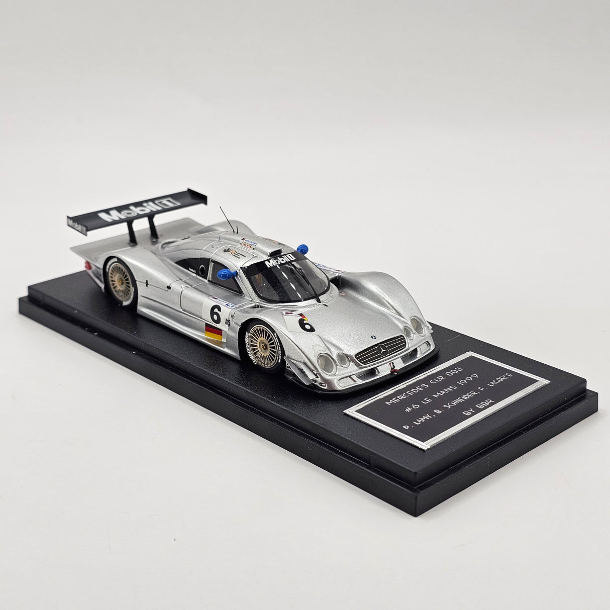 BBR Mercedes-Benz CLR #6 AMG Mercedes 24Hrs Le Mans 1999 1/43 Scale