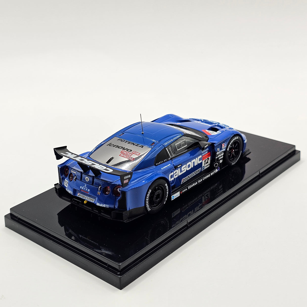 EBBRO Nissan GT-R #12 Calsonic Team Impul Super GT GT500 2013 1/43 Scale