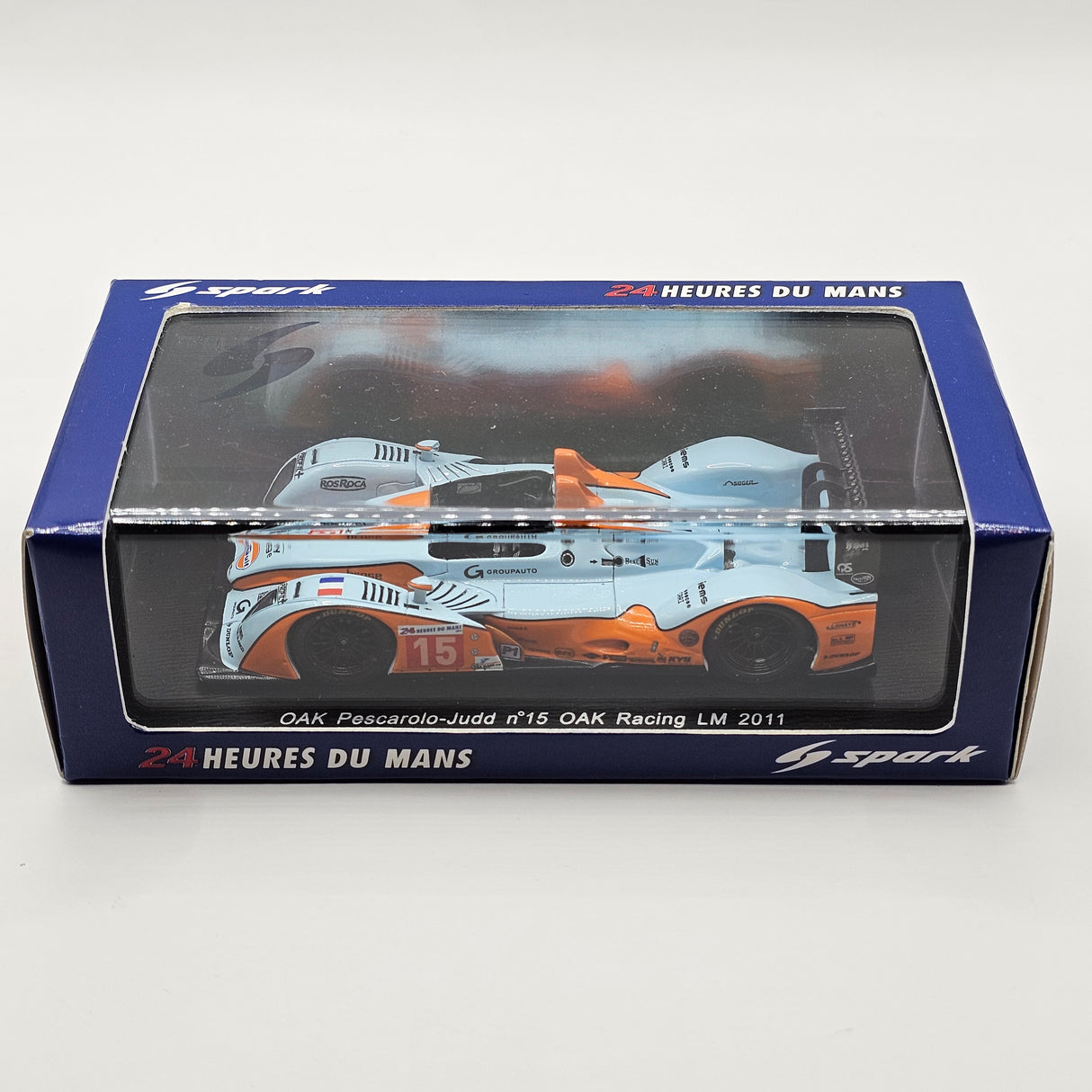 Spark OAK Pescarolo 01 #15 OAK Racing 24Hrs Le Mans 2011 1/43 Scale S2523