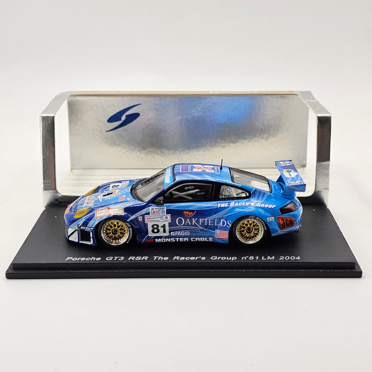 Spark Porsche 911 GT3-RSR #81 The Racer's Group 24Hrs Le Mans 2004 1/43 Scale S0922