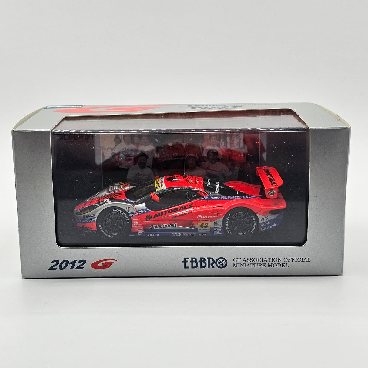 EBBRO Arta Garaiya #43 Arta Super GT GT300 2012 Last Race 1/43 Scale