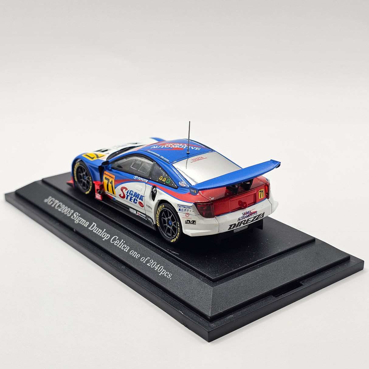 EBBRO Toyota Celica #71 SigmaTec Racing JGTC GT300 2003 1/43 Scale