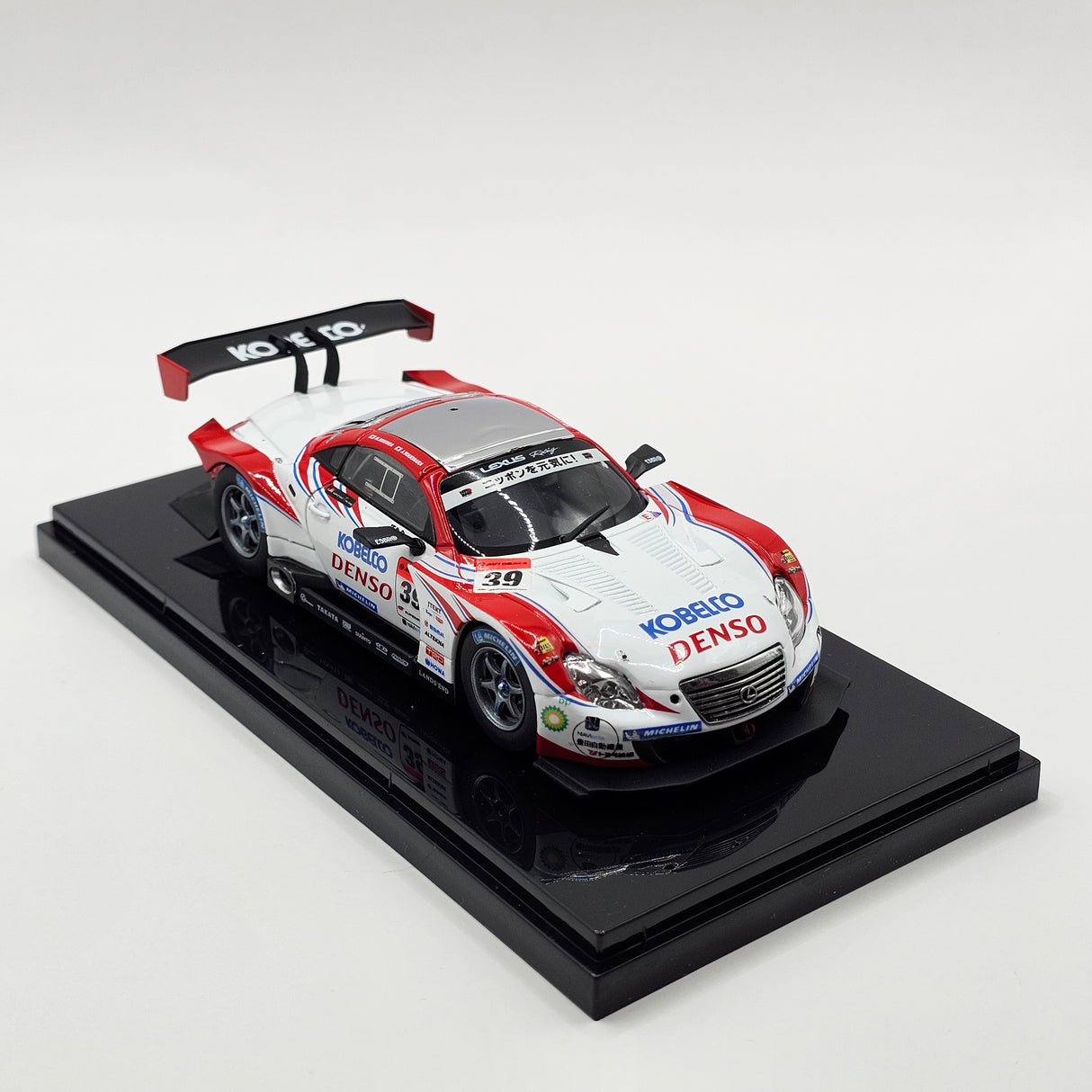 EBBRO Lexus SC430 #39 Lexus Team DENSO Kobelco Super GT GT500 2012 1/43 Scale