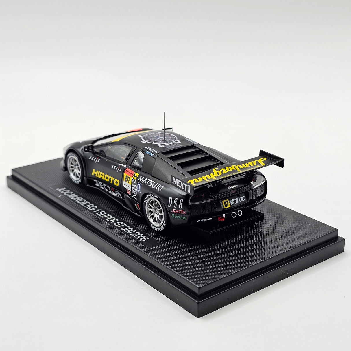 EBBRO Lamborghini Murcielago #87 JLOC Super GT GT300 2005 1/43 Scale