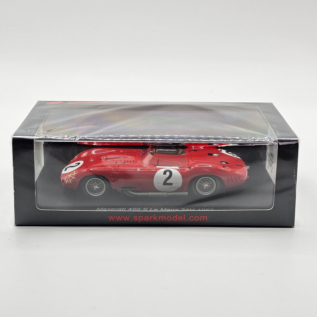 Spark Maserati 450S #2 Officine Alfieri Maserati 24Hrs Le Mans 1957 1/43 Scale S4546