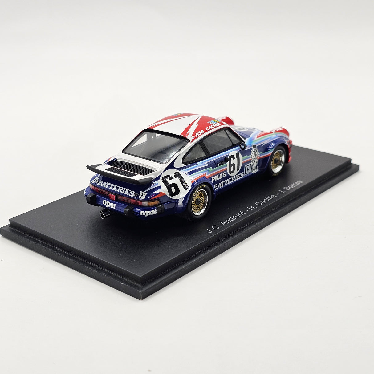 Spark Porsche 934 #61 ASA Cachia 24Hrs Le Mans 1976 1/43 Scale S9821