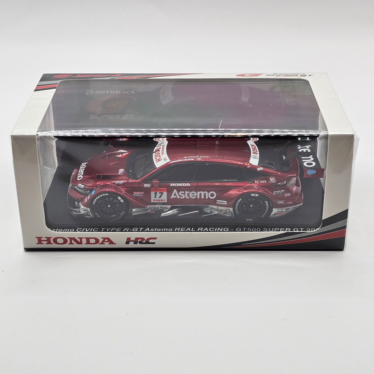 Spark Honda Civic Type R-GT #17 Astemo Real Racing Super GT GT500 2025 1/43 Scale