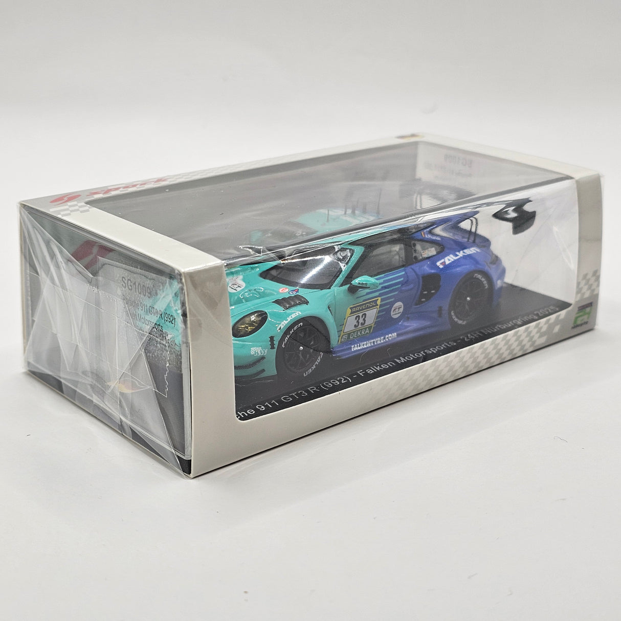 Spark Porsche 911 GT3R #33 Falken Motorsports 24Hrs Nurburgring 2025 1/43 Scale