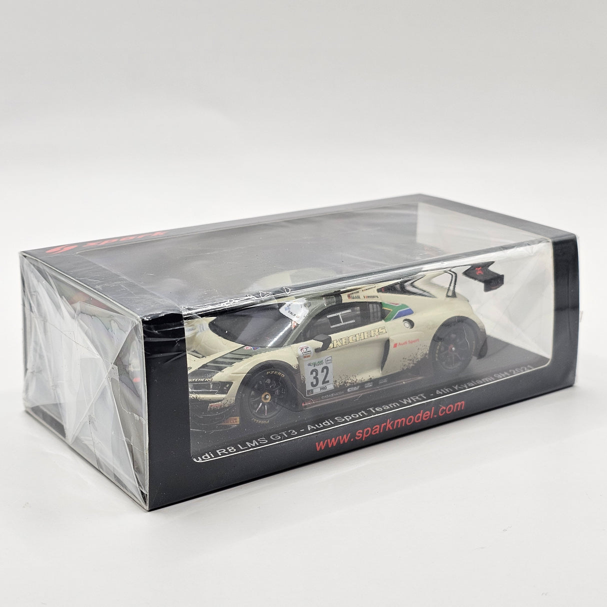 Spark Audi R8 LMS GT3 #32 Belgian Audi Club Team WRT 9Hrs Kyalami 2021 1/43 Scale