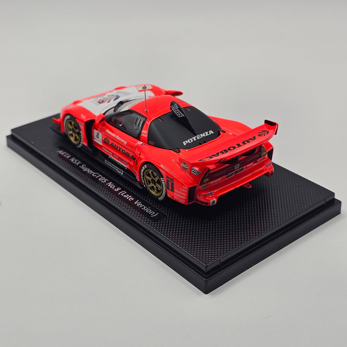 EBBRO Honda NSX #8 ARTA Super GT GT500 2005 (Late Version) 1/43 Scale