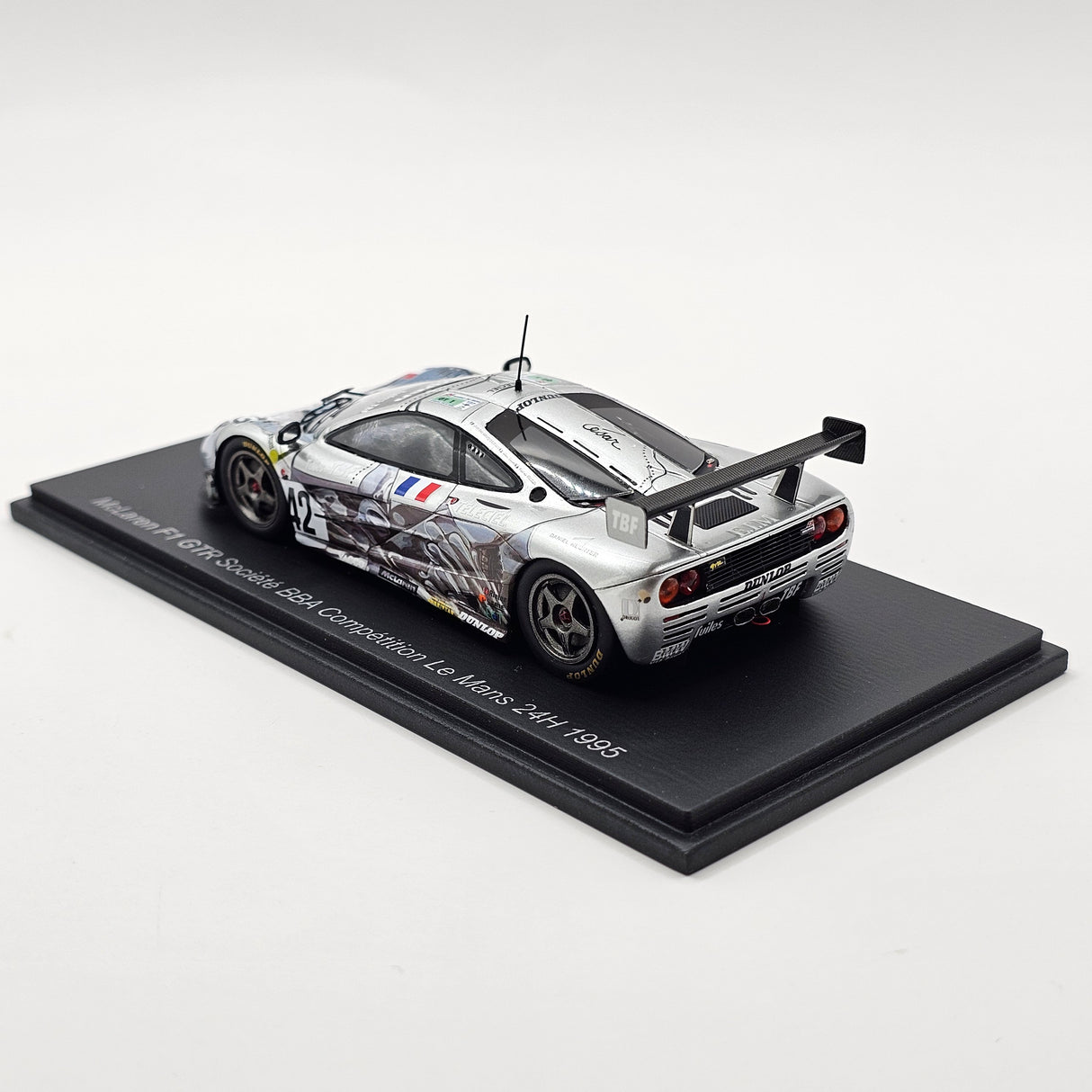 Spark McLaren F1 GTR #42 BBA Compétition 24Hrs Le Mans 1995 1/43 Scale S6672