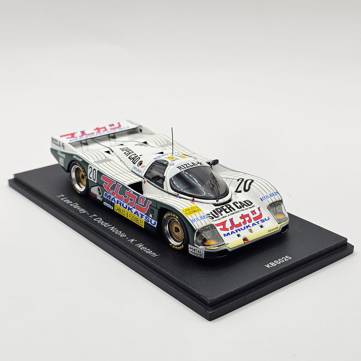 Spark Porsche 962C No.20 Team Davey Le Mans 1989 1/43 Scale KBS025