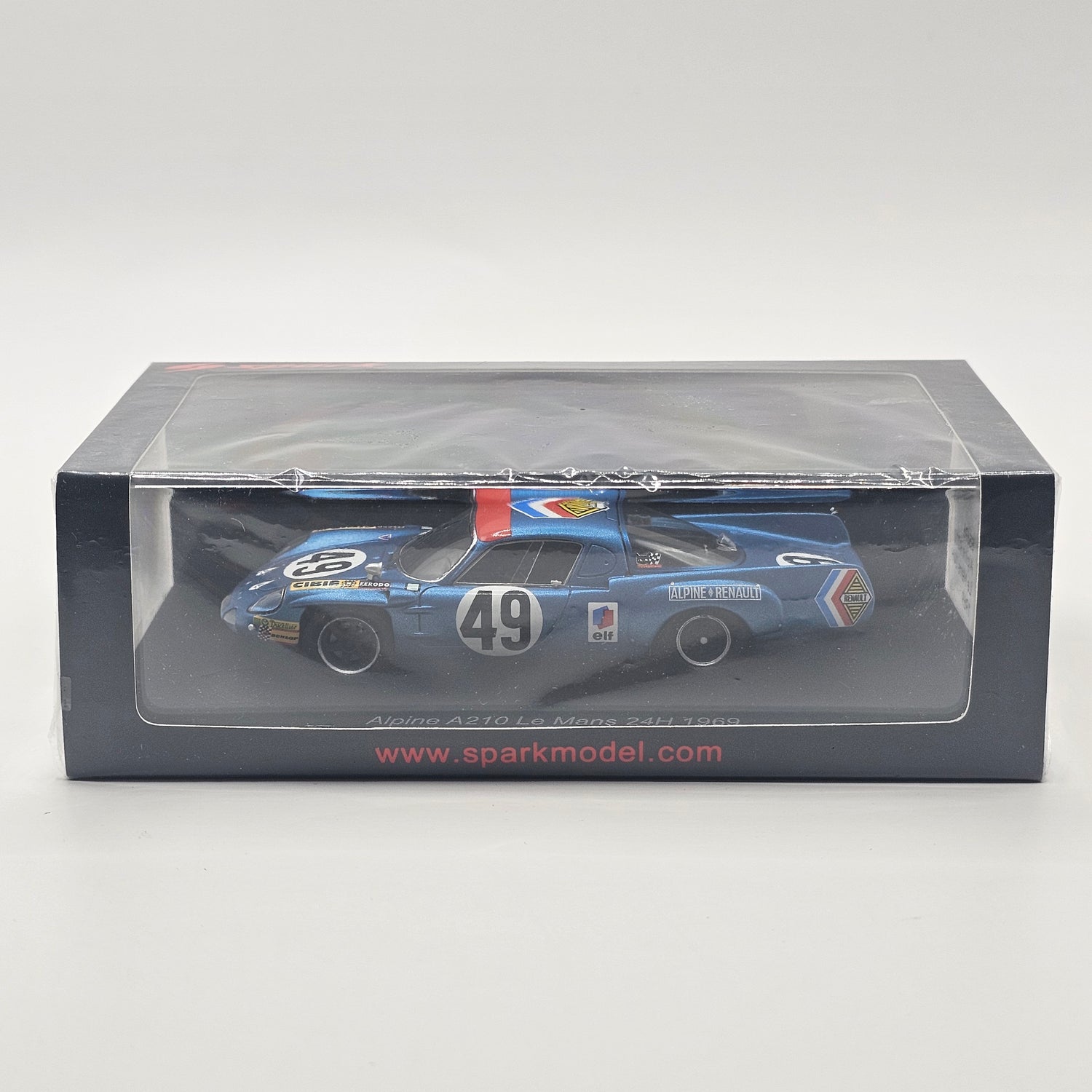 Spark Alpine A210 #49 Trophée Le Mans Alpine 24Hrs Le Mans 1969 1/43 Scale