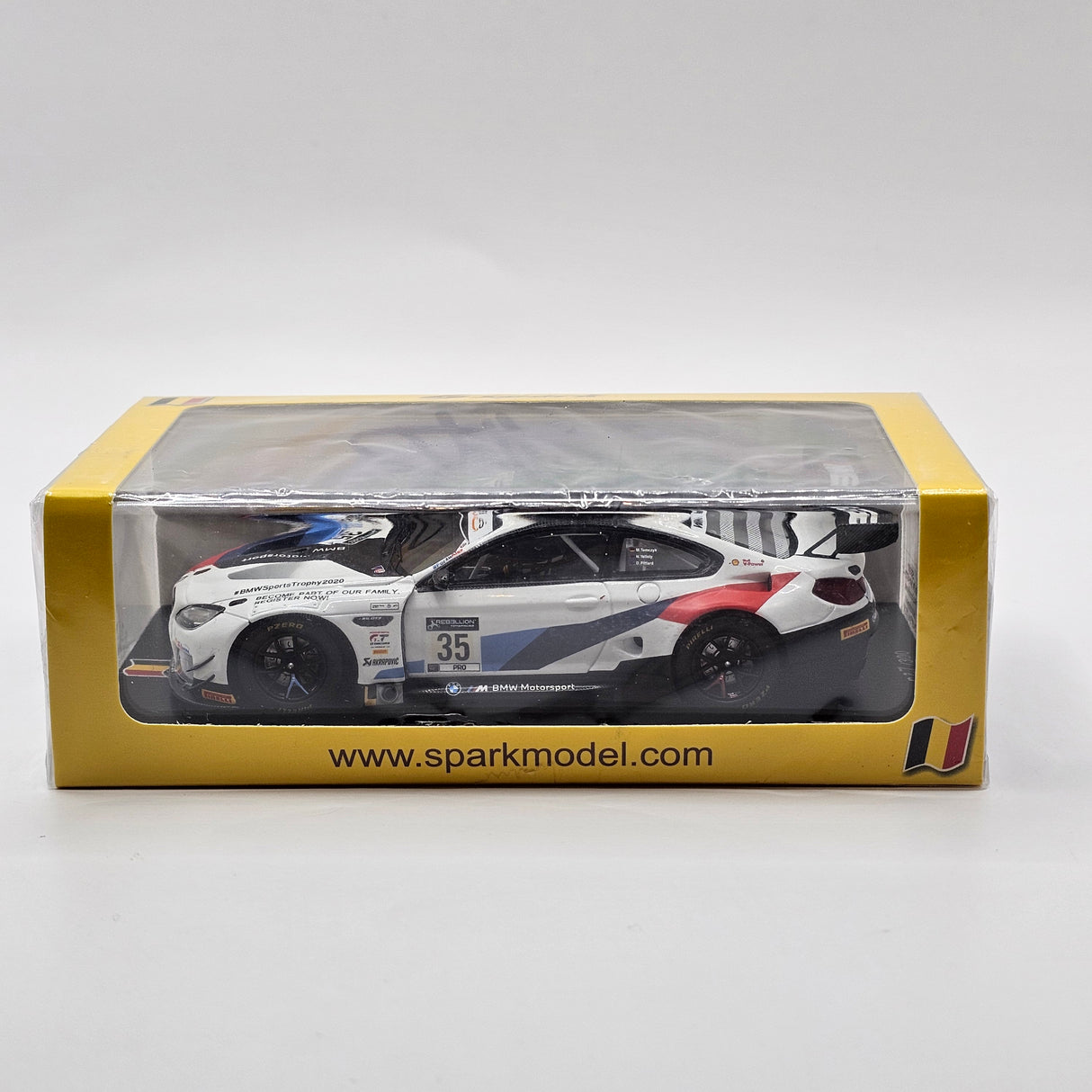 Spark BMW M6 GT3 #35 Walkenhorst Motorsport 24Hrs Spa 2020 1/43 Scale
