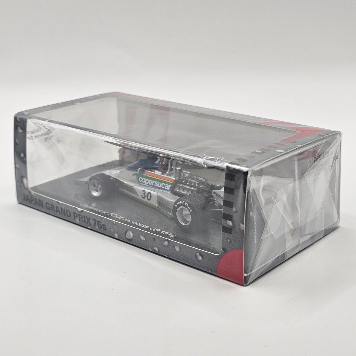 Spark Copersucar FD04 #30 Emerson Fittipaldi 1976 Japanese F1 Grand Prix 1/43 Scale
