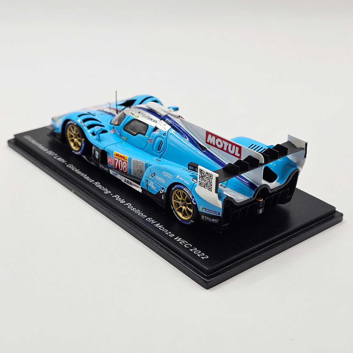 Spark Glickenhaus 007 LMH #708 Glickenhaus Racing 6Hrs Monza 2022 1/43 Scale
