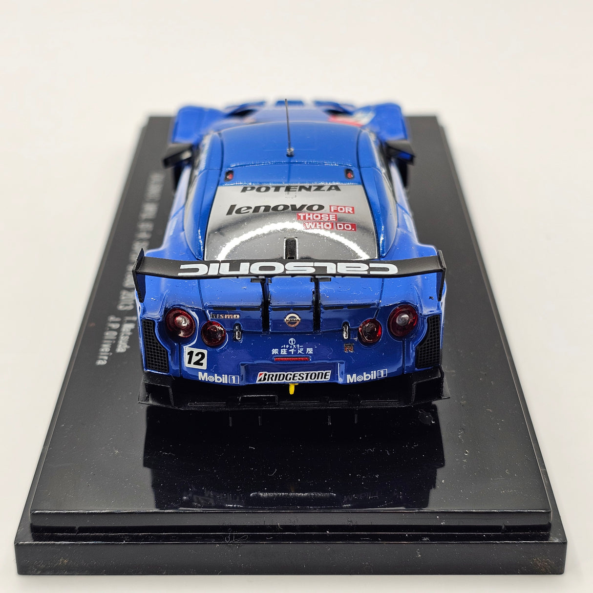 EBBRO Nissan GT-R #12 Calsonic Team Impul Super GT GT500 2013 1/43 Scale