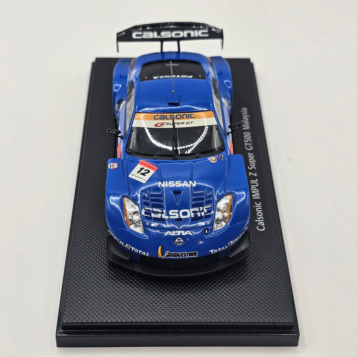 EBBRO Nissan Z #12 Calsonic Impul Super GT GT500 2005 Malaysia 1/43 Scale