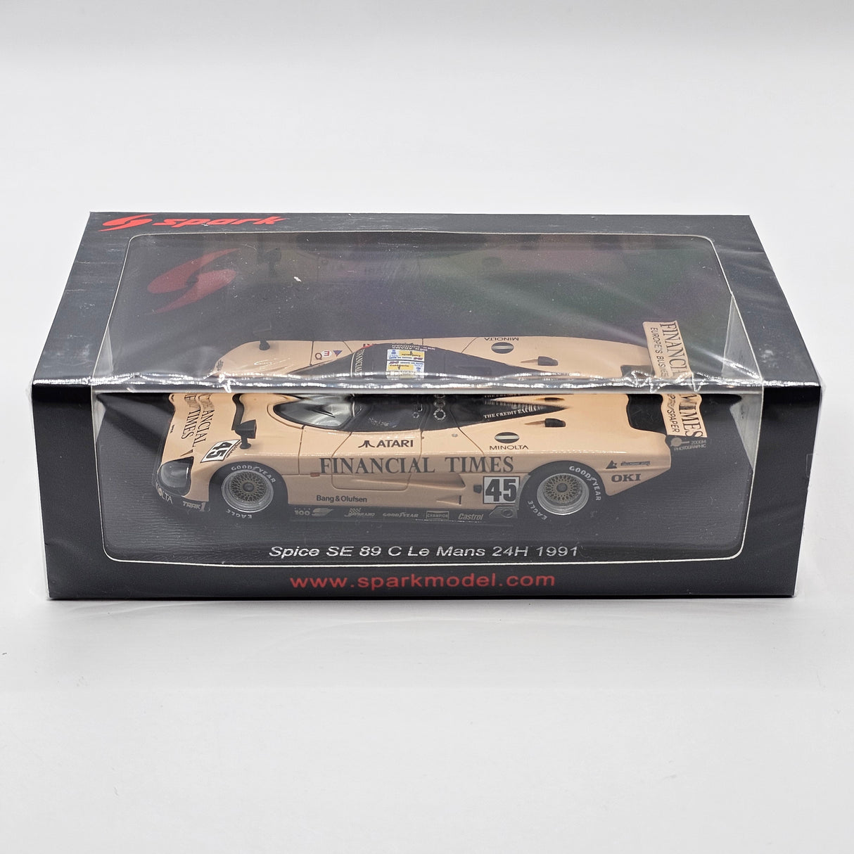 Spark Spice 89C #45 Chamberlain Engineering 24Hrs Le Mans 1991 1/43 Scale S6820