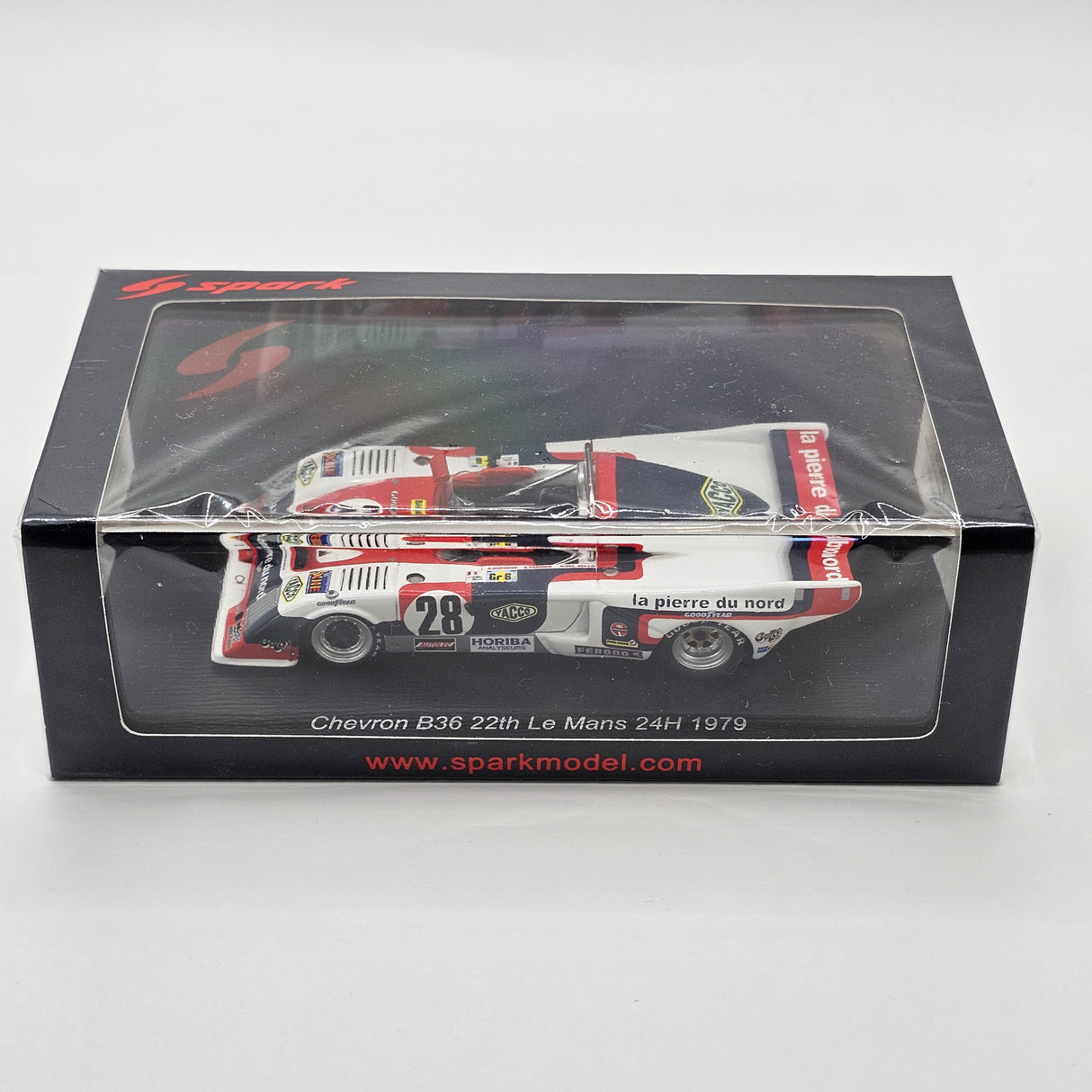 Spark Chevron B36 #28 S.R.O.C 24Hrs Le Mans 1979 1/43 Scale S9416