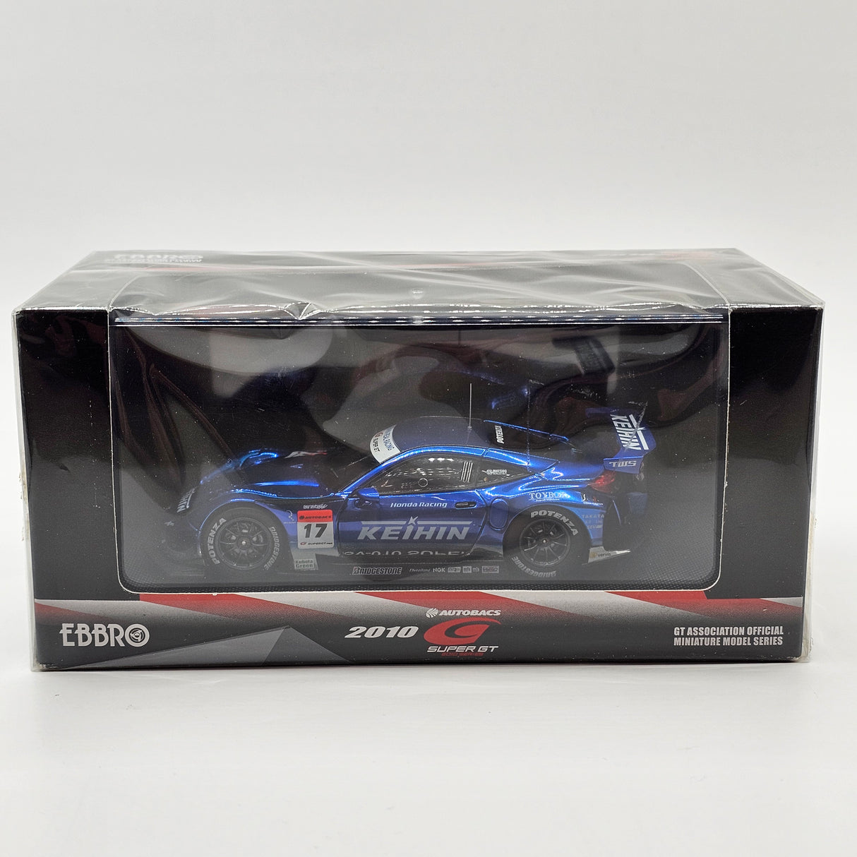 EBBRO Honda HSV-010 #17 Keihin Real Racing Super GT GT500 2010 1/43 Scale