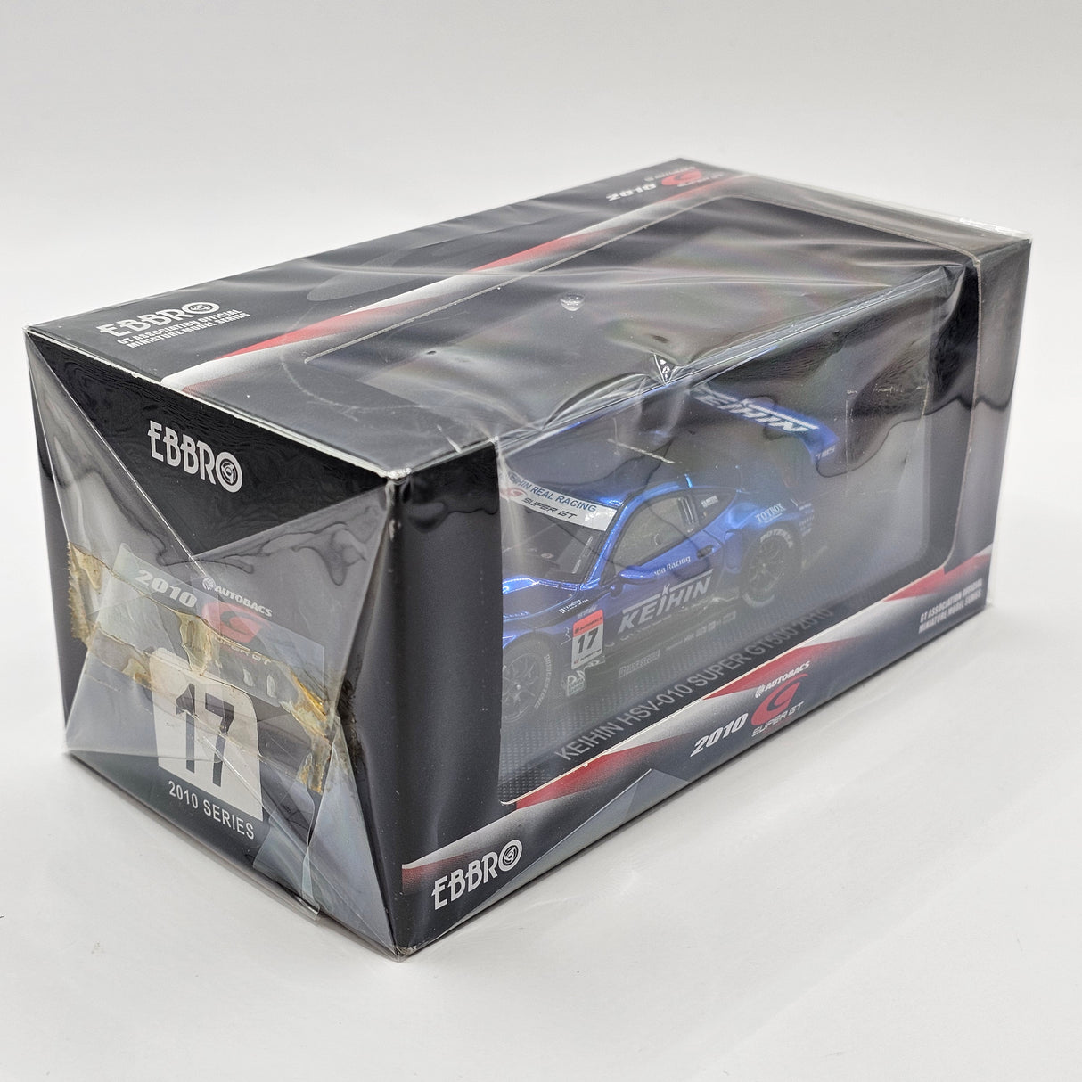 EBBRO Honda HSV-010 #17 Keihin Real Racing Super GT GT500 2010 1/43 Scale