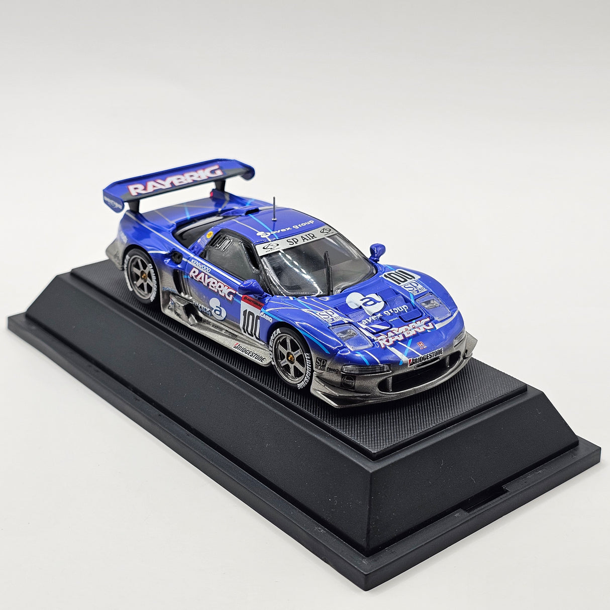 EBBRO Honda NSX #100 Raybrig Team Kunimitsu JGTC GT500 2000 1/43 Scale