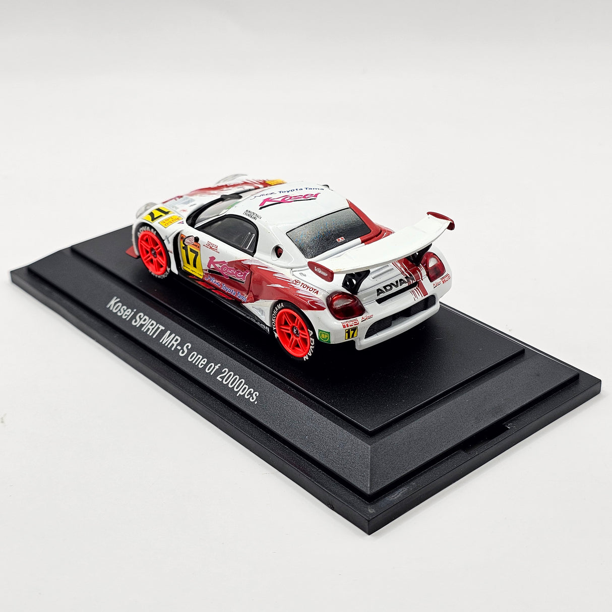 EBBRO Toyota MR-S #17 Kosei TOM'S Spirit JGTC GT300 2002 1/43 Scale