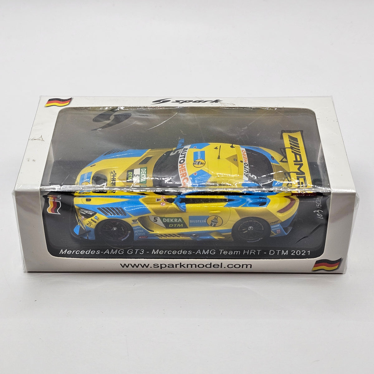 Spark Mercedes-AMG GT3 Evo #5 Team HRT DTM 2021 1/43 Scale