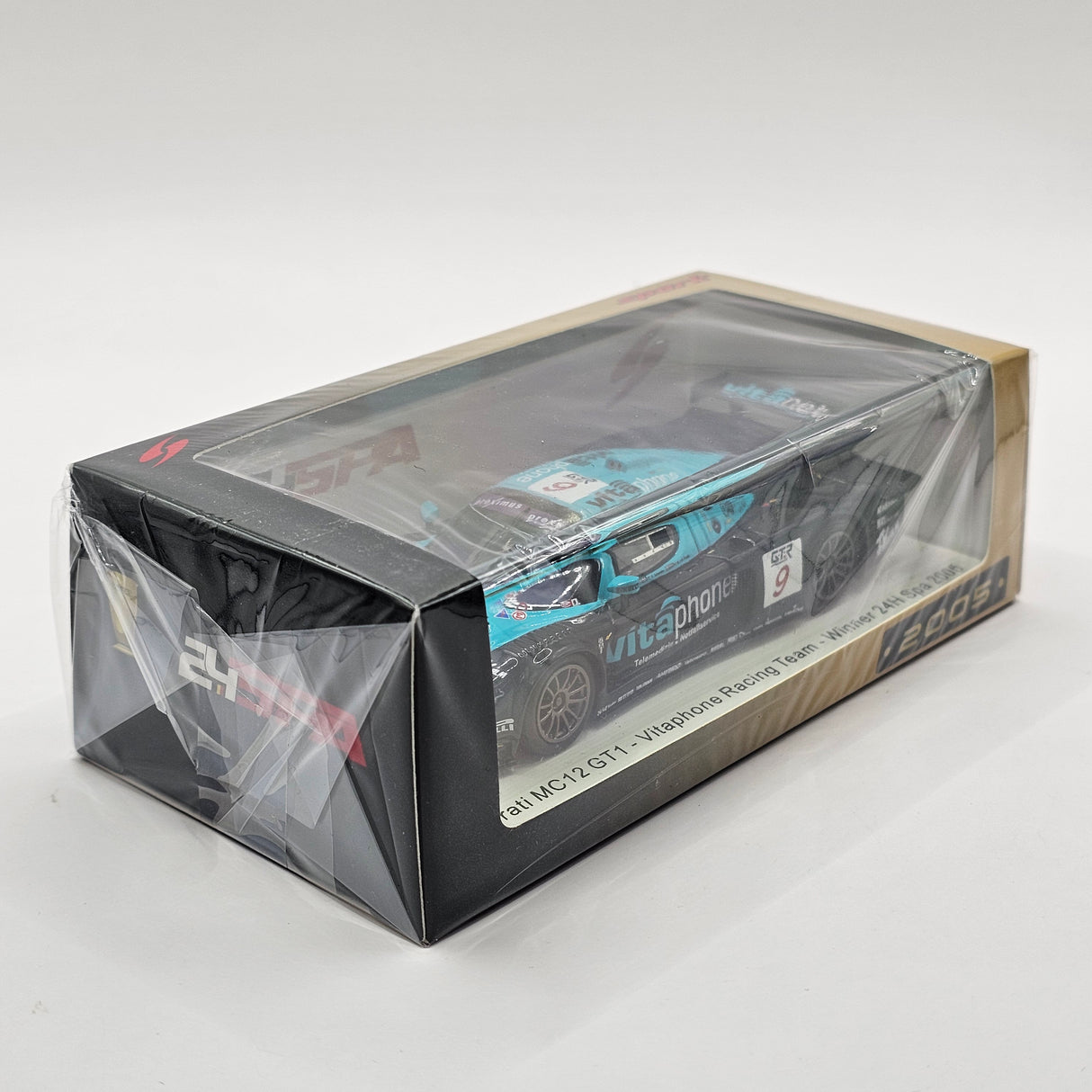 Spark Maserati MC12 GT1 #9 Vitaphone Racing 24Hrs Spa 2005 Winner 1/43 Scale 43SPA2005