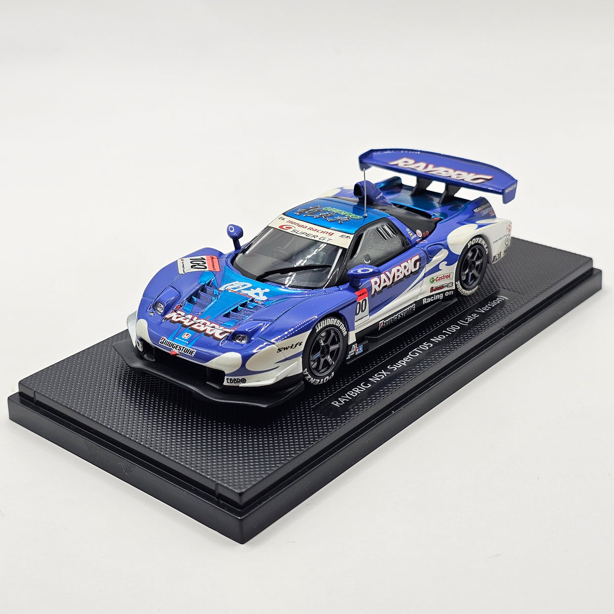 EBBRO Honda NSX #100 Raybrig Team Kunimitsu Super GT GT500 2005 (Late) 1/43 Scale